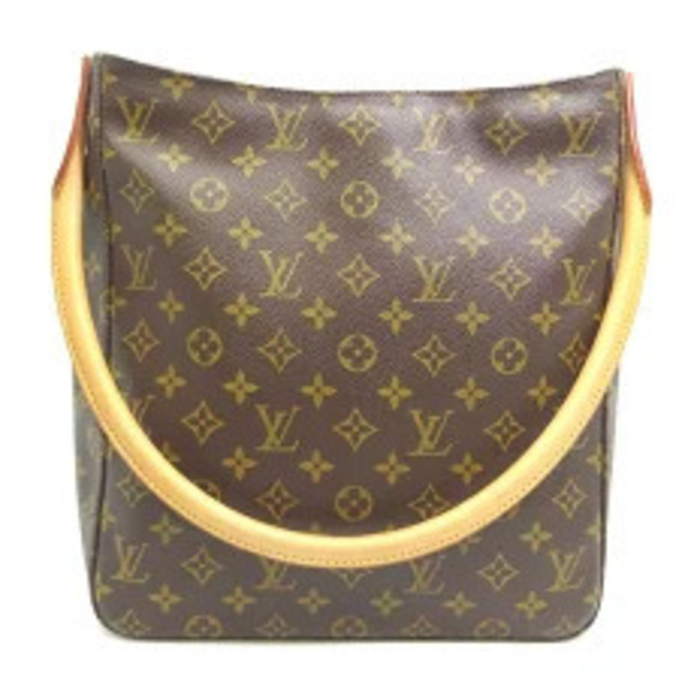 Louis Vuitton Looping Shoulder Bag Monogram Brown